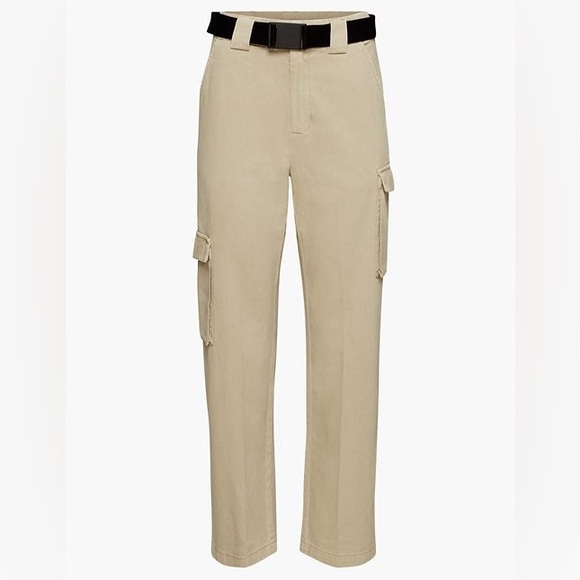 Aritzia TNA Beige Cargo Pants - Picture 1 of 5